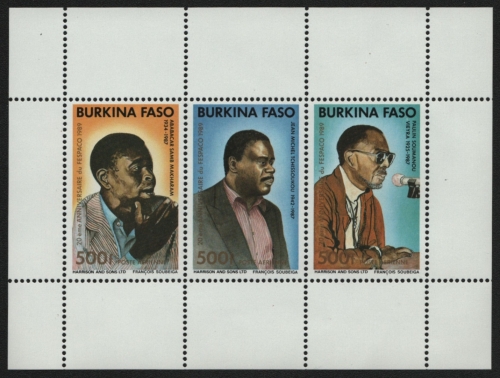 Burkina Faso 1989 - Mi-Nr. Block 131 ** - MNH - Filmfestival