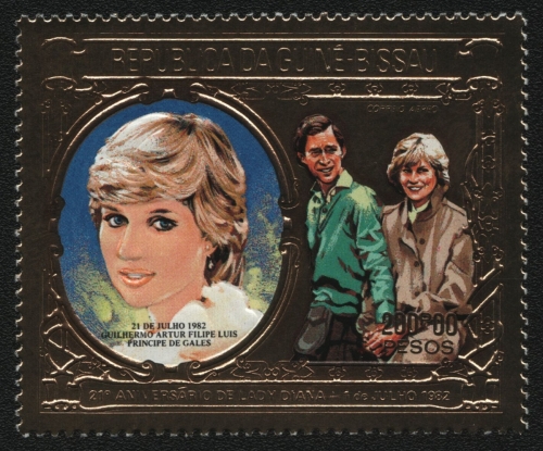 Guinea-Bissau 1982 - Mi-Nr. 646 A ** - MNH - Gold - Geburt Prinz William