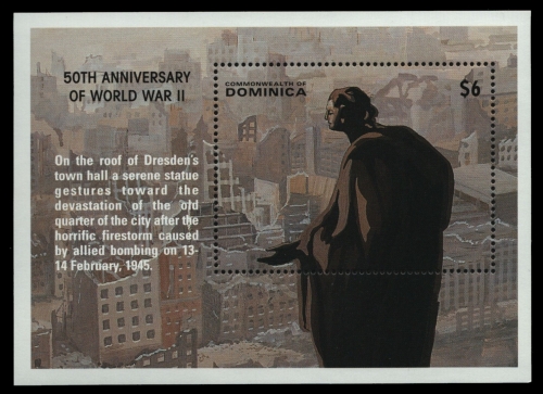 Dominica 1995 - Mi-Nr. Block 287 ** - MNH - Zweiter Weltkrieg / World War II