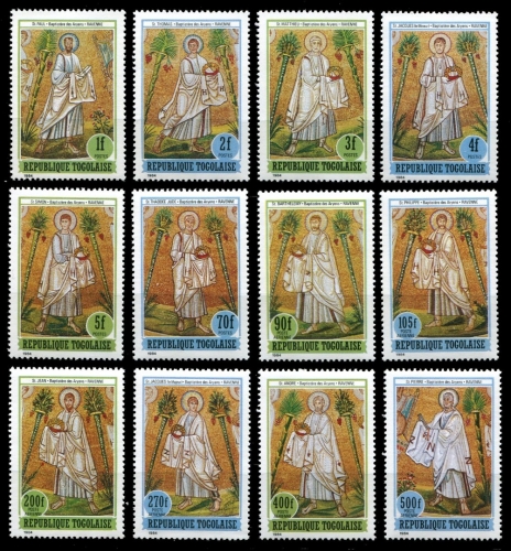 Togo 1984 - Mi-Nr. 1822-1833 ** - MNH - 12 Apostel