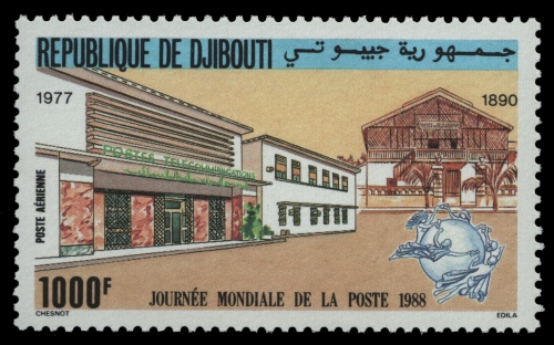Dschibuti 1988 - Mi-Nr. 512 ** - MNH - Weltposttag