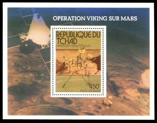 Tschad 1976 - Mi-Nr. Block 66 ** - MNH - Raumfahrt / Space