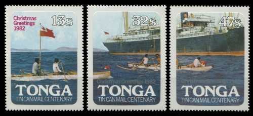 Tonga 1982 - Mi-Nr. 833-835 ** - MNH - Weihnachten / X-mas