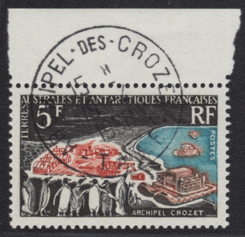 TAAF 1963 - Mi-Nr. 28 gest / used - Crozeit-Archipel
