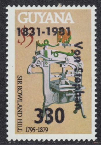 Guyana 1981 - Mi-Nr. 681 ** - MNH - Heinrich von Stephan