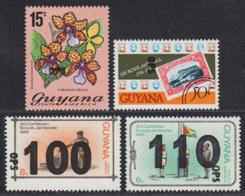 Guyana 1981 - Dienst - Mi-Nr. 21-24 ** - MNH