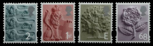 Großbritannien - England 2003 - Mi-Nr. 6-9 ** - MNH - Freimarken / Definitives