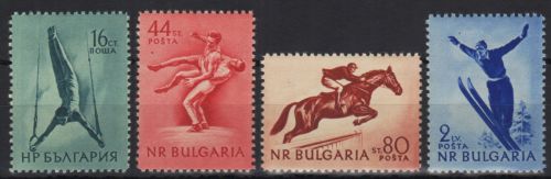 Bulgarien 1954 - Mi-Nr. 928-931 ** - MNH - Sportarten