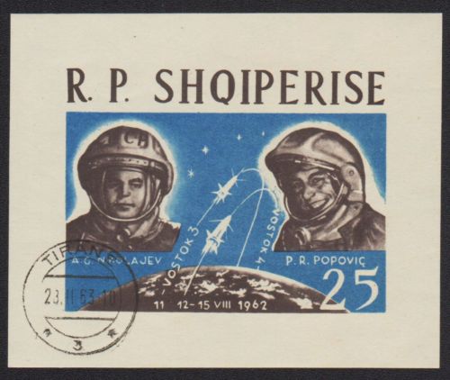 Albanien 1963 - Mi-Nr. Block 18 gest / used - Raumfahrt / Space