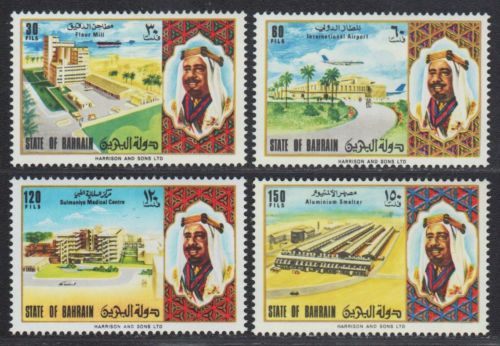 Bahrain 1973 - Mi-Nr. 204-207 ** - MNH - Nationalfeiertag