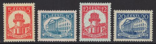 Estland 1932 - Mi-Nr. 94-97 * - MH - Universität Dorpat