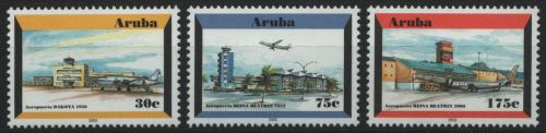 Aruba 2002 - Mi-Nr. 285-287 ** - MNH - Flugzeuge / Airplanes
