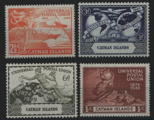 Kaiman-Inseln 1949 - Mi-Nr. 119-122 ** - MNH - UPU