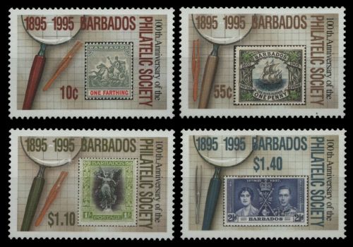 Barbados 1996 - Mi-Nr. 893-896 ** - MNH - Marke auf Marke