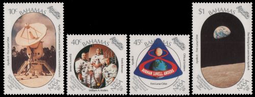 Bahamas 1989 - Mi-Nr. 701-704 ** - MNH - Raumfahrt / Space