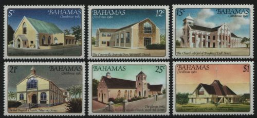 Bahamas 1982 - Mi-Nr. 524-529 ** - MNH - Weihnachten / X-mas