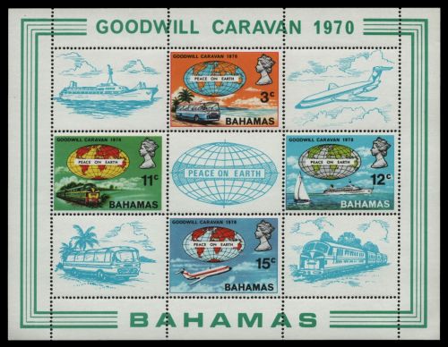 Bahamas 1970 - Mi-Nr. Block 2 ** - MNH - Transport