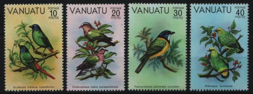 Vanuatu 1981 - Mi-Nr. 598-601 ** - MNH - Vögel / Birds