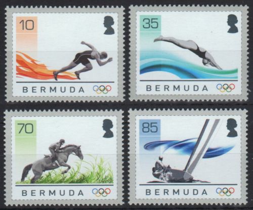 Bermuda 2008 - Mi-Nr. 960-963 ** - MNH - Olympia Peking