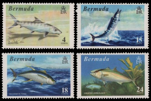 Bermuda 1972 - Mi-Nr. 281-284 ** - MNH - Fische / Fish