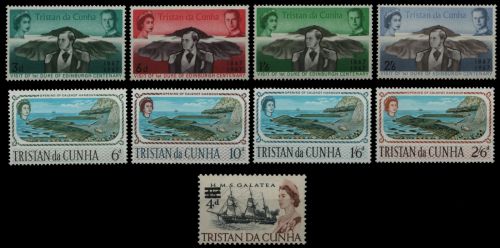 Tristan da Cunha 1967 - Mi-Nr. 107-110, 111 & 112-115 ** - MNH - 3 Ausgaben