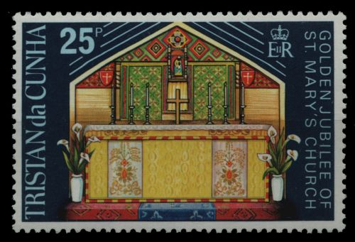Tristan da Cunha 1973 - Mi-Nr. 180 ** - MNH - Marienkirche