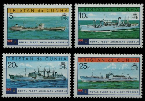 Tristan da Cunha 1978 - Mi-Nr. 249-252 ** - MNH - Schiffe / Ships