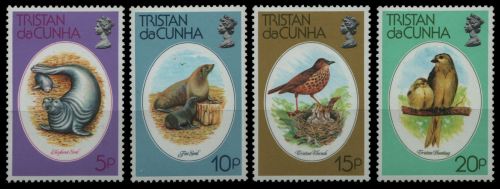 Tristan da Cunha 1979 - Mi-Nr. 253-256 ** - MNH - Vögel / Birds