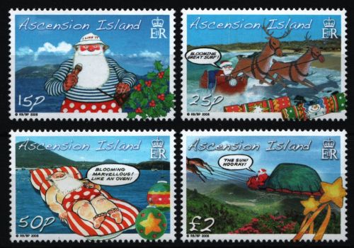 Ascension 2008 - Mi-Nr. 1054-1057 ** - MNH - Weihnachten / X-mas