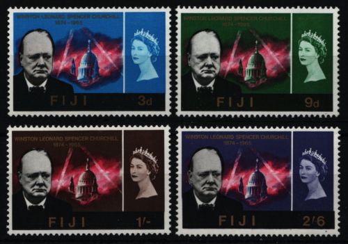 Fidschi 1966 - Mi-Nr. 187-190 ** - MNH - Winston Churchill
