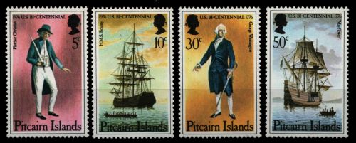 Pitcairn 1976 - Mi-Nr. 156-159 ** - MNH - Schiffe / Ships