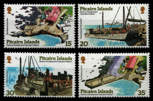 Pitcairn 1978 - Mi-Nr. 178-181 ** - MNH - Schiffe / Ships