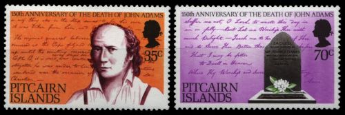 Pitcairn 1979 - Mi-Nr. 182-183 ** - MNH - John Adams