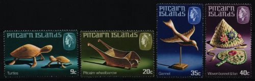 Pitcairn 1980 - Mi-Nr. 197-200 ** - MNH - Kunsthandwerk