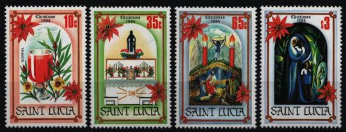 St. Lucia 1984 - Mi-Nr. 684-687 ** - MNH - Weihnachten / X-mas