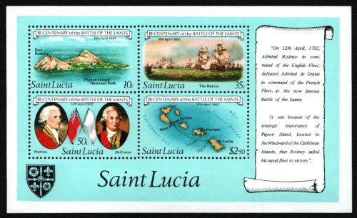 St. Lucia 1982 - Mi-Nr. Block 34 ** - MNH - Schiffe / Ships