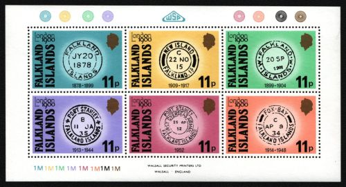 Falkland 1980 - Mi-Nr. 301-306 ** - MNH - KLB - LONDON 1980