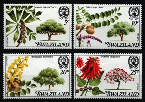 Swaziland 1978 - Mi-Nr. 285-288 ** - MNH - Blüten / Blossoms