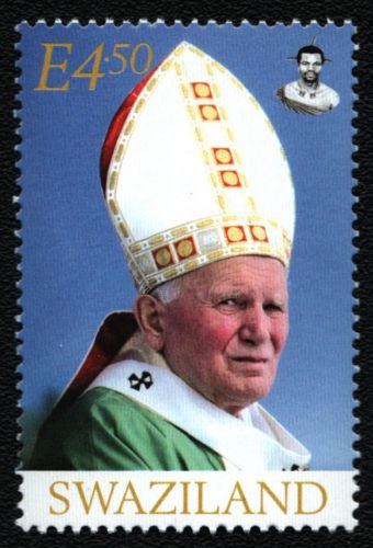Swaziland 2005 - Mi-Nr. 756 ** - MNH - Tod von Papst Johannes Paul II