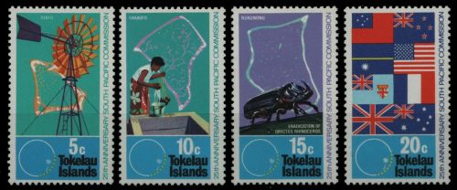 Tokelau 1972 - Mi-Nr. 26-29 ** - MNH - Südpazifik-Kommission