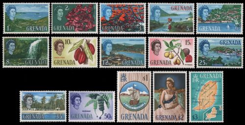 Grenada 1966 - Mi-Nr. 202-216 ** - MNH - Queen Elizabeth II