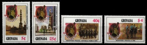 Grenada 1986 - Mi-Nr. 1443-1446 ** - MNH - Freiheitsstatue