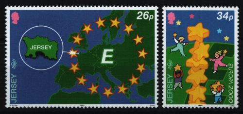 Jersey 2000 - Mi-Nr. 922-923 ** - MNH - Europa