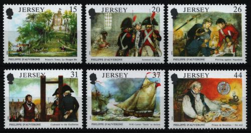 Jersey 1991 - Mi-Nr. 533-538 ** - MNH - Philippe D'Auvergne
