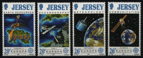 Jersey 1991 - Mi-Nr. 539-542 ** - MNH - EUROPA