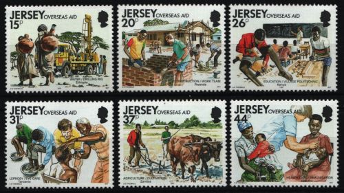 Jersey 1991 - Mi-Nr. 553-558 ** - MNH - Übersee Hilfskomitee