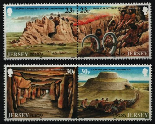 Jersey 1994 - Mi-Nr. 650-653 ** - MNH - EUROPA