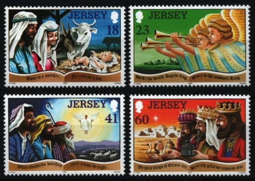 Jersey 1994 - Mi-Nr. 674-677 ** - MNH - Weihnachten / X-mas
