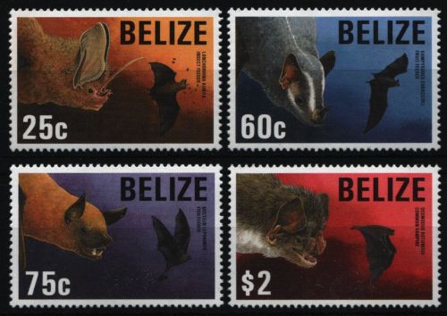 Belize 1994 - Mi-Nr. 1125-1128 ** - MNH - Fledertiere