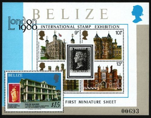 Belize 1979 - Mi-Nr. Block 7 ** - MNH - LONDON 1980
